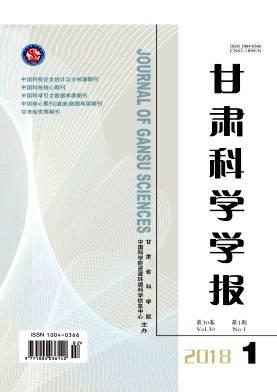 甘肃科学学报